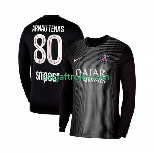 Paris Saint-Germain PSG Arnau Tenas 80 Fodboldtrøjer Målmand Hjemmebanesæt 2025/26 Langærmet Paris Saint-Germain PSG Arnau Tenas 80 Fodboldtrøjer Målmand Hjemmebanesæt 2025/26 Langærmet